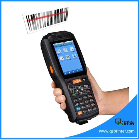 2016 Portable Courier Use Touch Screen Handheld Printer PDA Barcode Scanner-in Scanners from ...