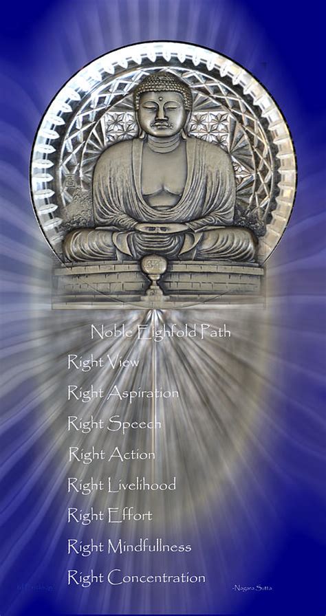 Gautama Buddha - The Noble Eightfold Path Photograph by Roy Erickson - Fine Art America