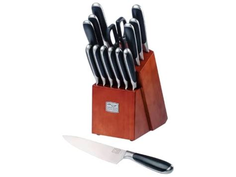 Chicago Cutlery Belden 15 Piece Premium Kitchen Knife Block Set