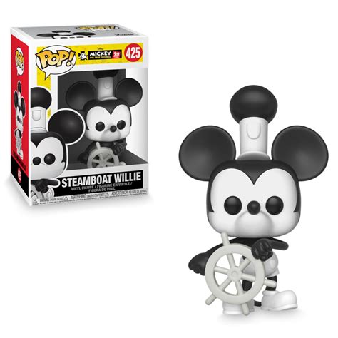 Mickey Mouse 90th Anniversary Pop! Vinyl Figure by Funko - Steamboat ...