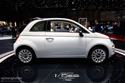 Fiat 500' 60th Anniversary Edition Launched In Geneva, Only 560 Will Be Made - autoevolution