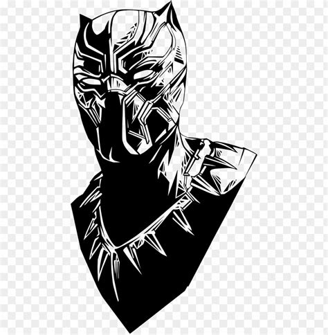 black panther - black panther marvel vector PNG image with transparent background | TOPpng