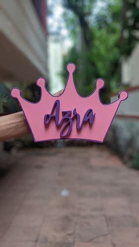 Crown Name Tags | Decography