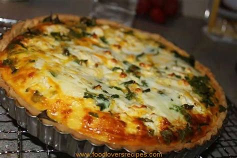 SPINASIE SAMPIOEN SPEK EN FETA QUICHE - Food Lovers Recipes | Delicious ...