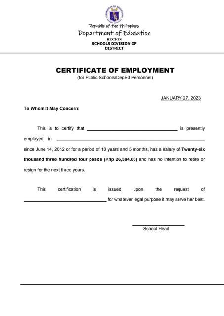 DepEd certificate of employment format.docx