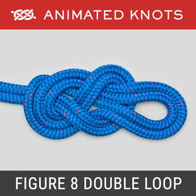 Figure 8 Double Loop | How to tie a Figure 8 Double Loop using Step-by ...