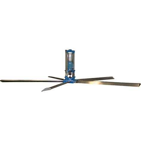 Patterson High-5 High-Volume Ceiling Fan — 24Ft., 384,363 CFM, 208-230 ...