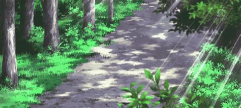 Anime Forest GIF - Anime Forest Scenery - Discover & Share GIFs