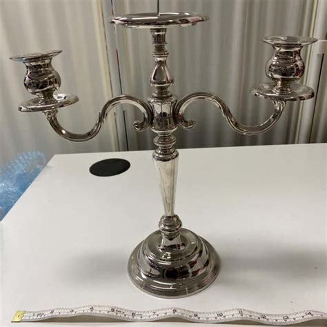 Vintage Silver Plated Candelabra (s)