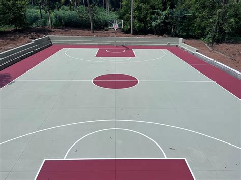 BASKETBALL COURT ST.JOSEPH SEMINARY ALUVA | Whitelines Sports LLP