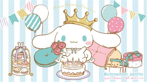 Happy Birthday, Cinnamoroll! : r/sanrio
