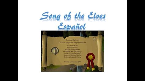 Song of the Elves OSRS Español - YouTube