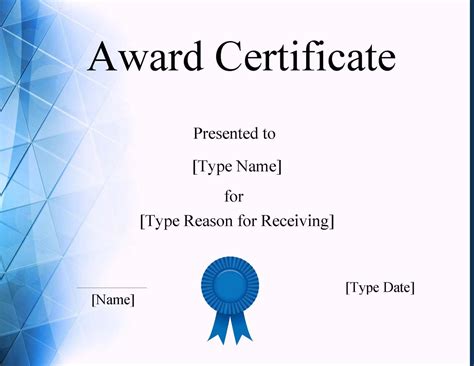 Free Certificate Templates For Powerpoint