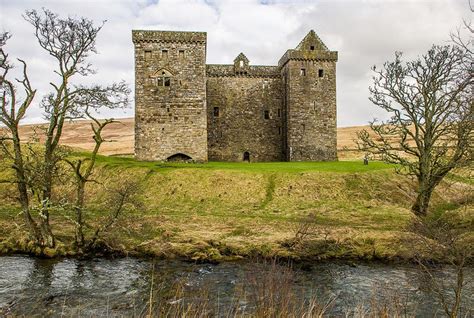 Hermitage Castle, Scotland Hermitage Castle, in the border region of Scotland, has a reputation ...