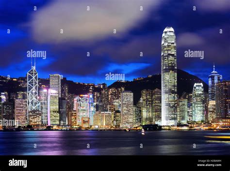 Hong Kong skyline Stock Photo - Alamy