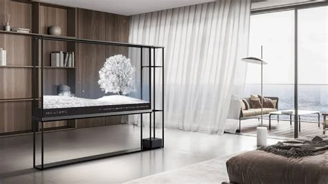 LG reveals transparent OLED TV that turns invisible when turned off - Dexerto