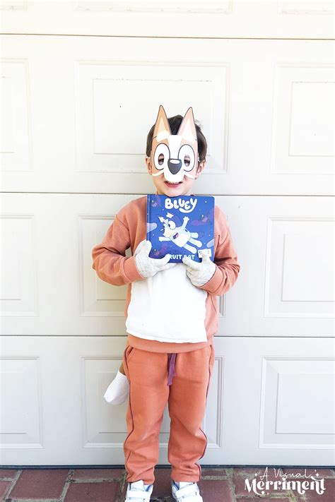 A Quick Homemade Bingo Costume (from Bluey) | Kids Crafts, DIYs, Parties, Planning + Home Decor