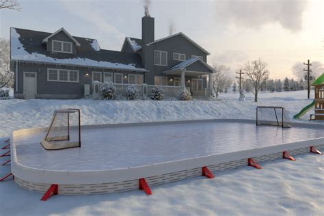 Backyard Ice Hockey Rinks – Best Home Ice Skating Rink Kits – EZ ICE