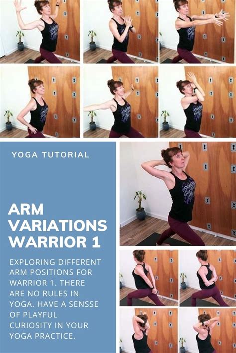 Warrior 1 arm variations - combat boredom & variations for shoulder issues