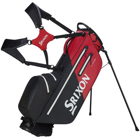 Srixon Waterproof Golf Stand Bag Black/Red | Scottsdale Golf