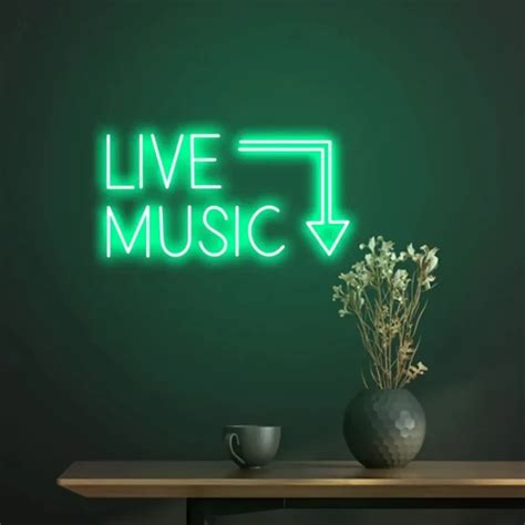 Live Music Neon Sign | Liuyang Lamps