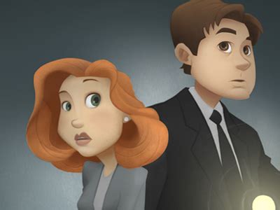 Mulder and Scully by Jake Page on Dribbble