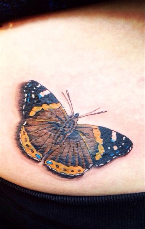 10 Gorgeous Butterfly Tattoos: Colored, Black and White, 3D | ListPink