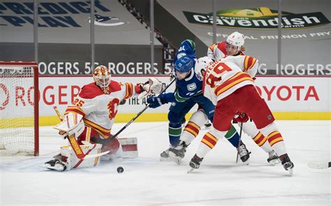 Canucks: The losing streak continues after 3-1 loss to the Calgary Flames