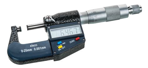 Micrometer Screw Gauge - Digital — Eisco Labs