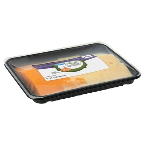 Great Value Cracker Cut 4 Cheese Tray, 16 oz - Walmart.com - Walmart.com