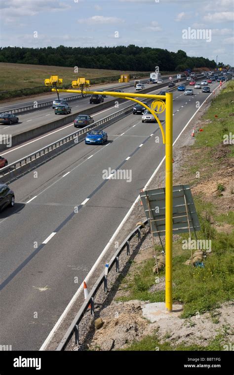 average speed camera specs M25 motorway widening scheme junctions 16-23 M40 to A1 (M) Highways ...