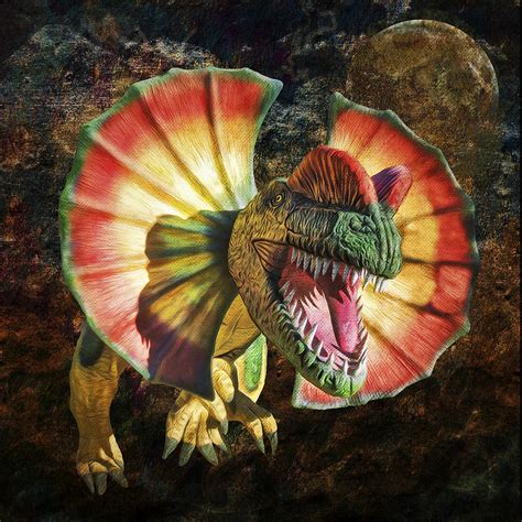 Dinosaur Dilophosaurus Jurassic Park