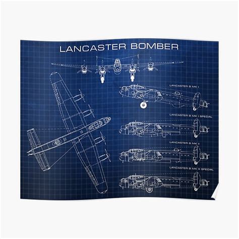 "Avro Lancaster " Poster for Sale by Edpod | Redbubble