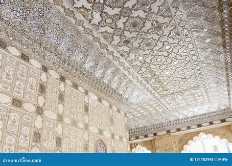 The Inside of Golden Fort, Jaipur, Rajasthan Stock Photo - Image of ...