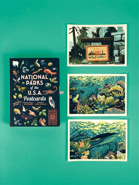 Buy National Parks postcards Gift from MagazineCafeStore, NY, USA.