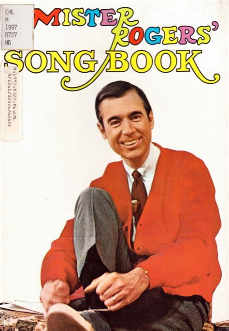 Vintage Kids' Books My Kid Loves: Mister Rogers' Songbook | Mr rogers, Song book, Mister rogers ...