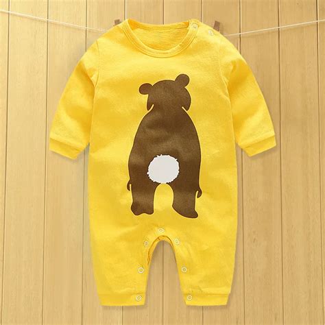 Baby Clothing 2017 New Newborn Baby Boy Girl Romper Clothes Long Sleeve Infant\newborn baby ...