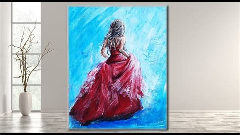 Easy Abstract Ballerina Painting - kapoemaoli