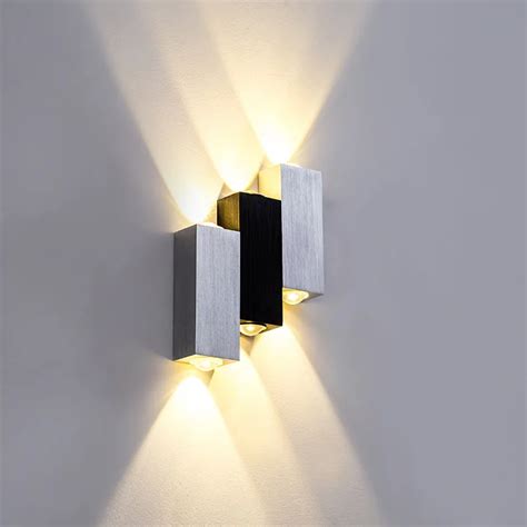 Dimmable/N 6W LED Wall Sconce Light Up/Down Lamp Stair Lighting Fixture Bedroom Corridor Disco ...