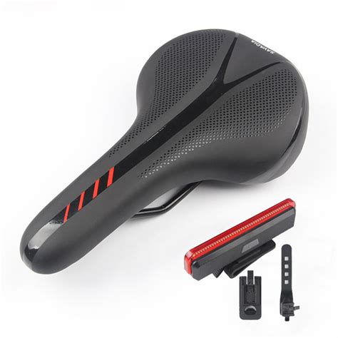 Wholesale Mountain Bike Cushion with Light Bike Saddle Thicken Silicone ...