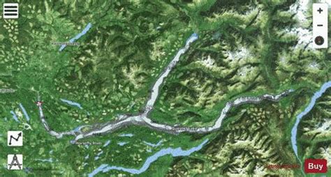 Quesnel Lake Fishing Map | Nautical Charts App