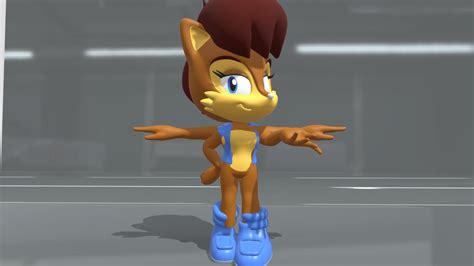 Sally Acorn - Download Free 3D model by Zalgo (@leah.sc2209) [caa2714 ...