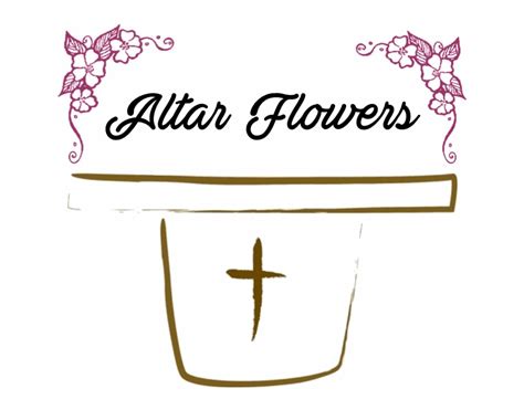 altar flowers clipart 20 free Cliparts | Download images on Clipground 2024