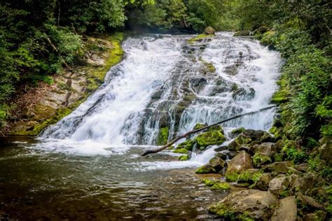 Hiking the Deep Creek Trail to 3 Waterfalls in Bryson City NC