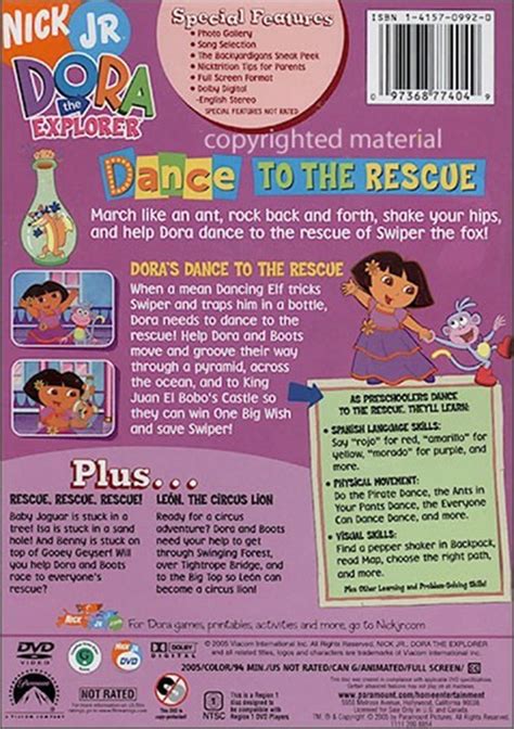 Dora The Explorer: Dance To The Rescue (DVD 2005) | DVD Empire