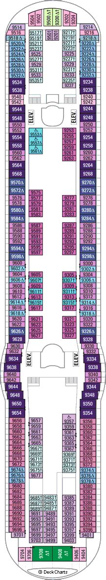 Royal Caribbean Freedom of the Seas Deck Plans: Ship Layout, Staterooms ...