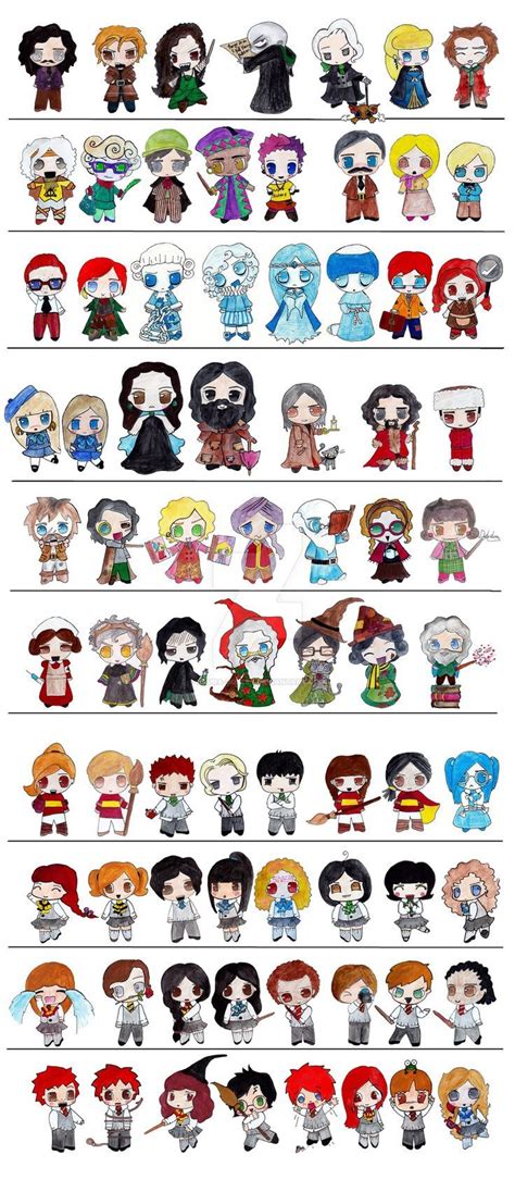 Harry Potter Chibi Wallpapers - 4k, HD Harry Potter Chibi Backgrounds ...