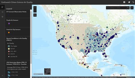 Interactive Air Quality Map | Spatialnode