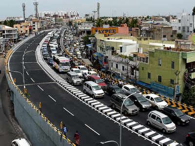 54 crore Porur flyover is finally opened for public use | Chennai News - Times of India