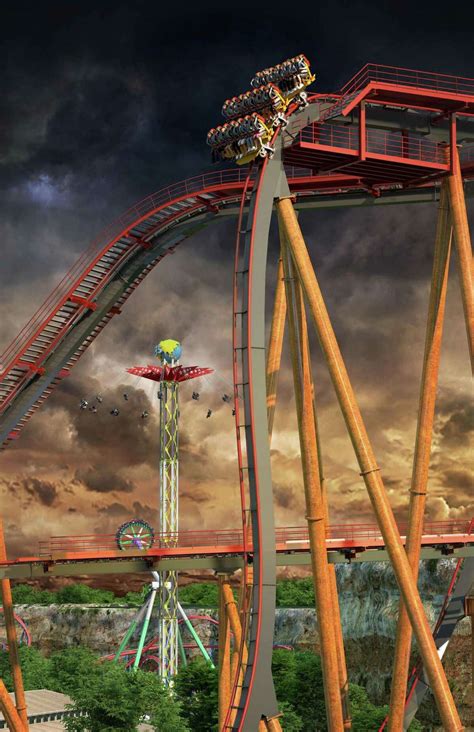 'Coaster is king': Six Flags unveils new San Antonio ride as it works ...